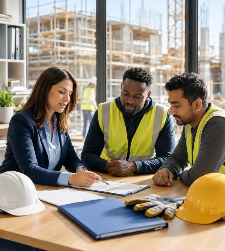Hire specialized tradespeople for every construction site.