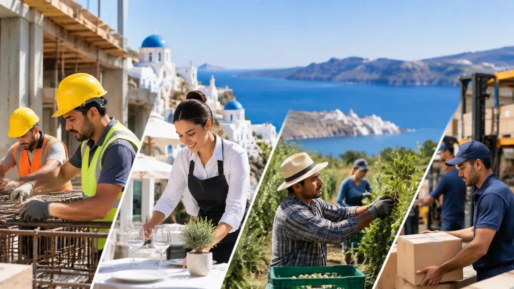 Greek Industries by the Sea