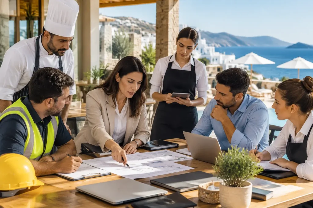 Mediterranean Terrace Planning Meeting